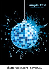 vector illustration of musical background