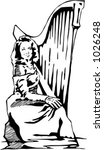 Vector illustration of musician.