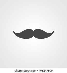 Vector illustration of mustache