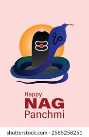 Vector illustration of Nag panchami 