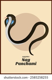 Vector illustration of Nag panchami 