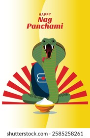 Vector illustration of Nag panchami 