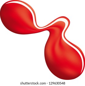 Ilustración vectorial del charco polaco de Nail