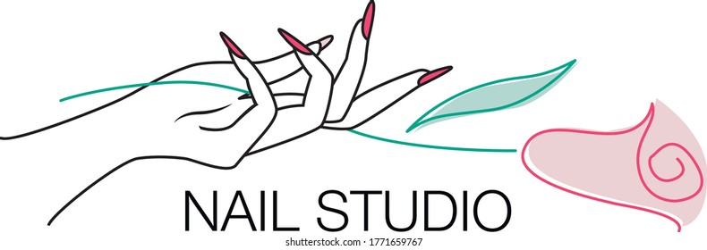 14,520 Nails hand logo Images, Stock Photos & Vectors | Shutterstock