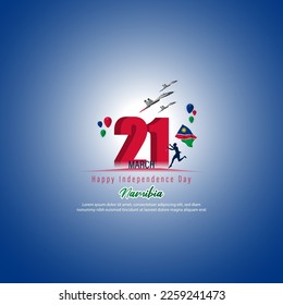 vector illustration for Namibia independence day.