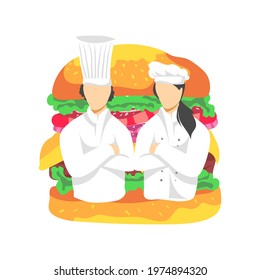 Vector Illustration of National Burger Day Good for Poster, Greeting Card, Banner, Logo