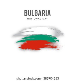 Vector illustration of National Day of Bulgaria 3 March Celebration background.