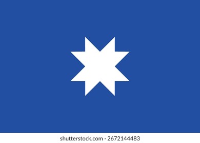 Vector illustration of national flag isolated design
