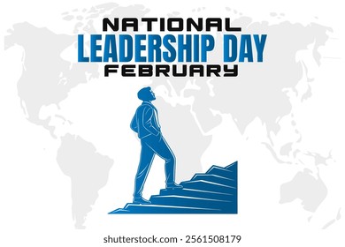 vector illustration for NATIONAL LEADERSHIP DAY background