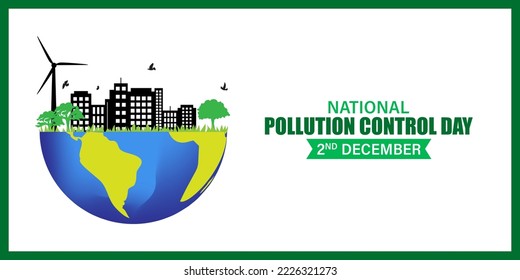 Vector illustration for National Pollution Control Day