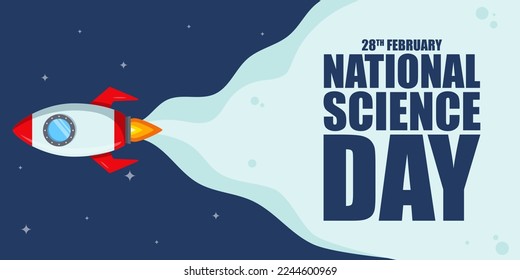 Vector illustration of National Science Day 28 February