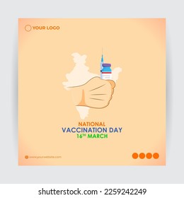 Vector illustration for National vaccination Day