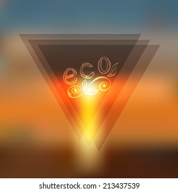 Vector illustration of Natural background