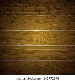 Vector Illustration of a Natural Background with Branches