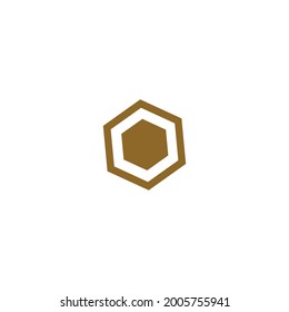 Vector Illustration of a Natural Background with Honeycombs and the Bees