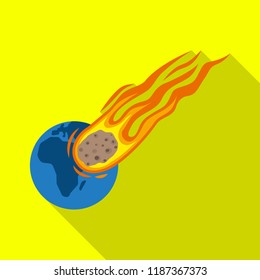 Vector illustration of natural and disaster symbol. Collection of natural and risk vector icon for stock.