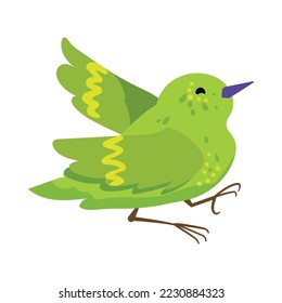 Vector illustration nature of bird.