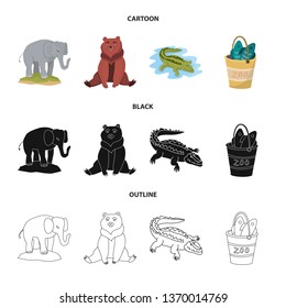 Vector illustration of nature  and fun  sign. Collection of nature  and entertainment stock symbol for web.