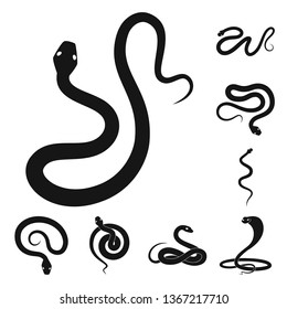 Vector illustration of nature and medicine sign. Set of nature and evil stock symbol for web.