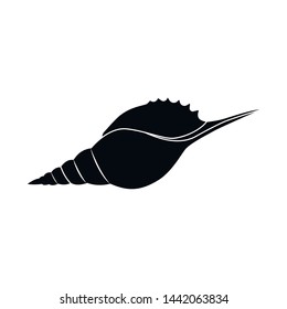 Vector illustration of nature and ocean logo. Set of nature and mollusk stock symbol for web.