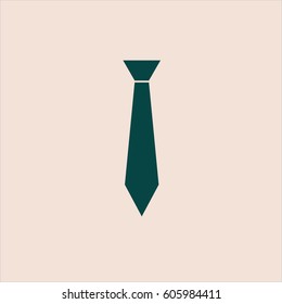 Vector illustration of Necktie icon 

