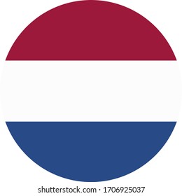 vector illustration of Netherlands flag