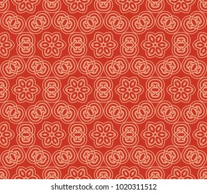 vector illustration. new modern geometric pattern. seamless design for scrapbooking, background, interior