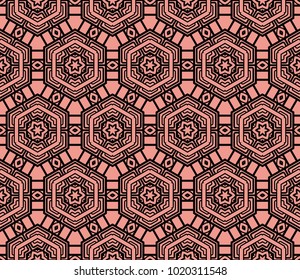 vector illustration. new modern geometric pattern. seamless design for scrapbooking, background, interior