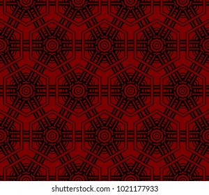 vector illustration. new modern geometric pattern. seamless design for scrapbooking, background, interior