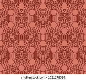 vector illustration. new modern geometric pattern. seamless design for scrapbooking, background, interior