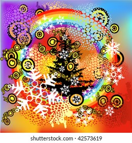 vector illustration of new year