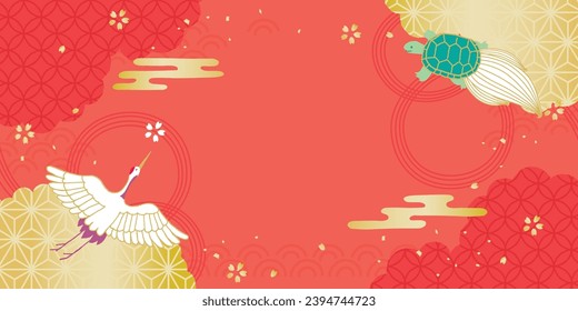 Vector illustration of new year background.