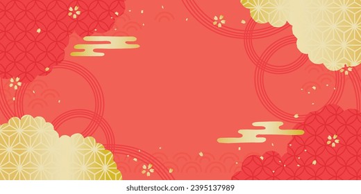 Vector illustration of new year background.