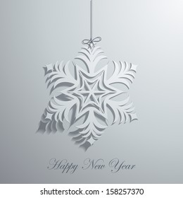 Vector illustration of New Year decorations