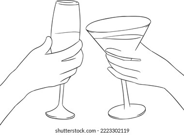 Vector illustration for new year eve  party