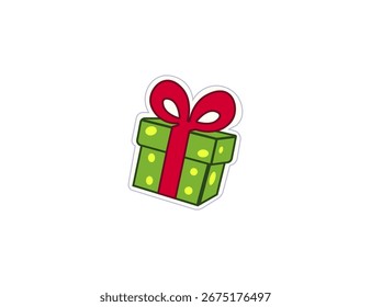 Ilustración vectorial de las cajas de regalo del año Nuevo	