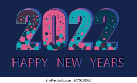 Vector illustration for the New Year holiday