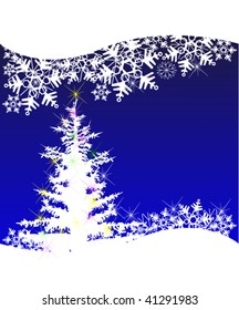 vector illustration of new year's background