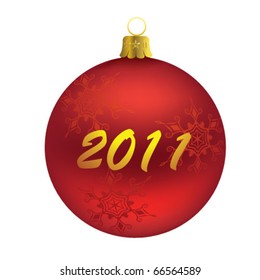 Ilustración vectorial del juguete del año nuevo