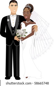 806 Black couple formal Stock Vectors, Images & Vector Art | Shutterstock