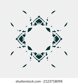 vector illustration of nice and beautiful motifs for wall decoration or t-shirt screen printing