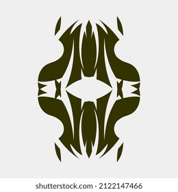 vector illustration of nice and unique motif images for room decoration or cloth screen printing