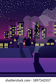 夜の街 のイラスト素材 画像 ベクター画像 Shutterstock
