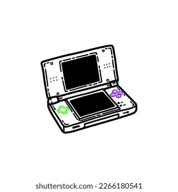 vector illustration of nintendo games concept
