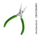 Vector illustration of Nipper tool.
