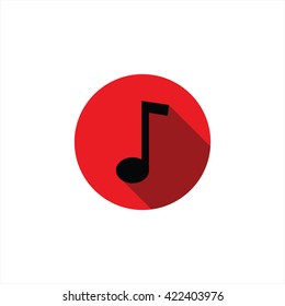 vector illustration of note icons