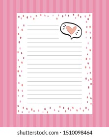 vector illustration notebook school with supply vector illustration