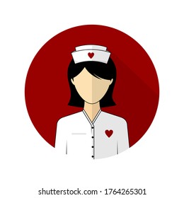 nurse with cap