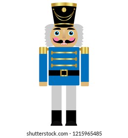 Vector illustration of a nutcracker