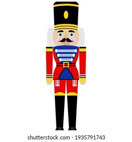 Vector illustration of a nutcracker	